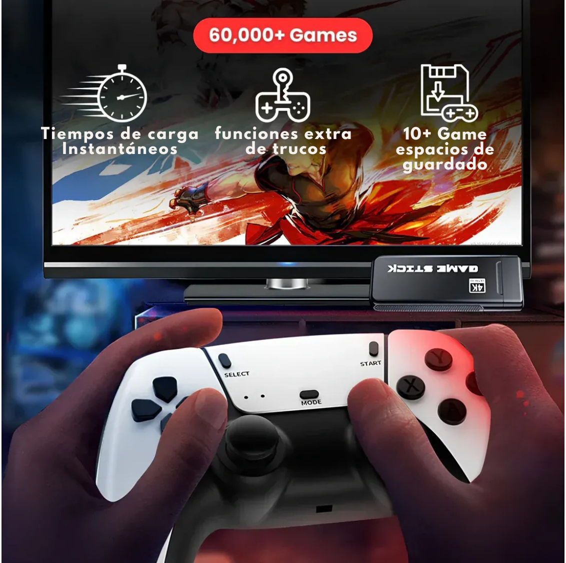 Video Game ¡Vuelve a vivir tu infancia con la Consola Retro de +60.000 Juegos! 🎮