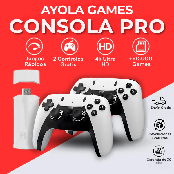 Video Game ¡Vuelve a vivir tu infancia con la Consola Retro de +60.000 Juegos! 🎮